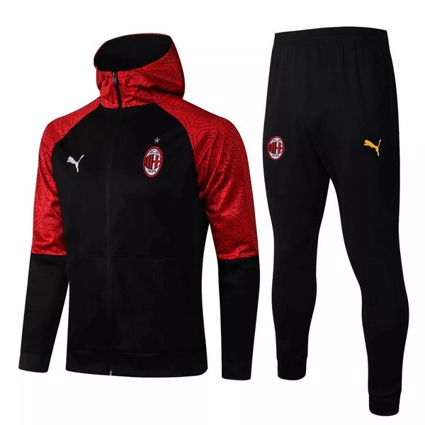 Chaqueta Con Capucha AC Milan 2021-2022 Rojo Negro